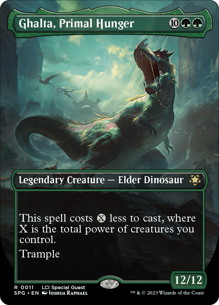 Special Guests - (SPG-011) - Ghalta, Primal Hunger (Borderless) Foil