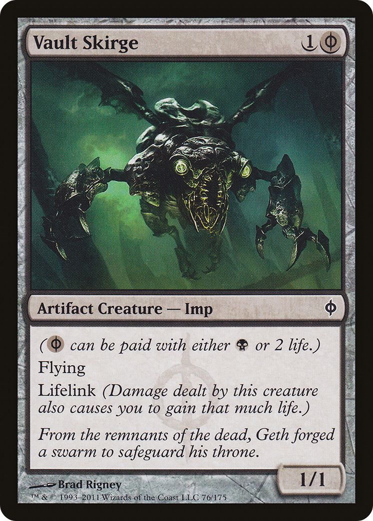 New Phyrexia - (NPH-076) - Vault Skirge Foil