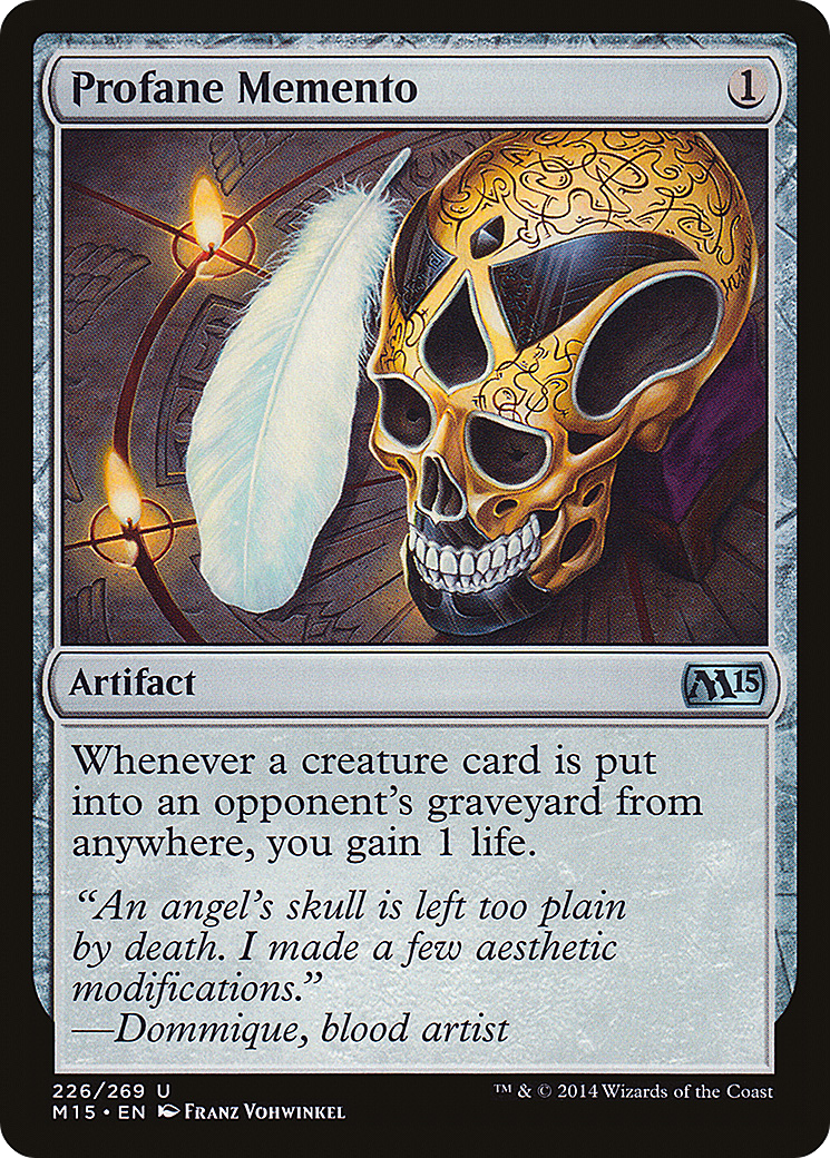 Magic 2015 - (M15-226) - Profane Memento Foil