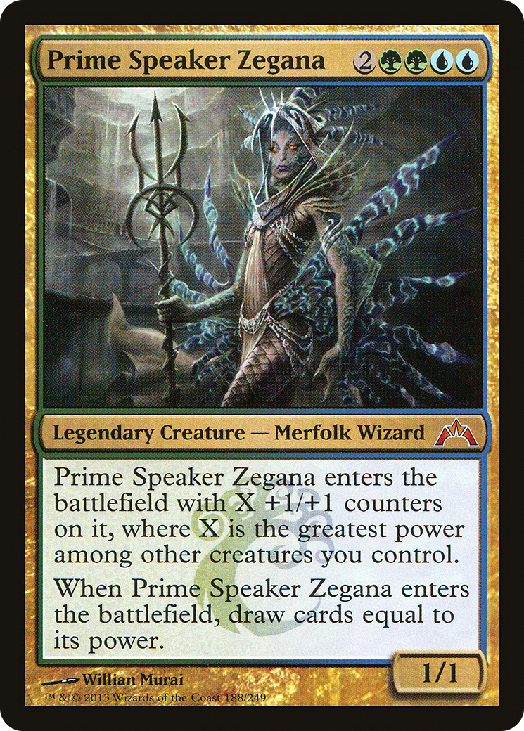 Gatecrash - (GTC-188) - Prime Speaker Zegana Foil