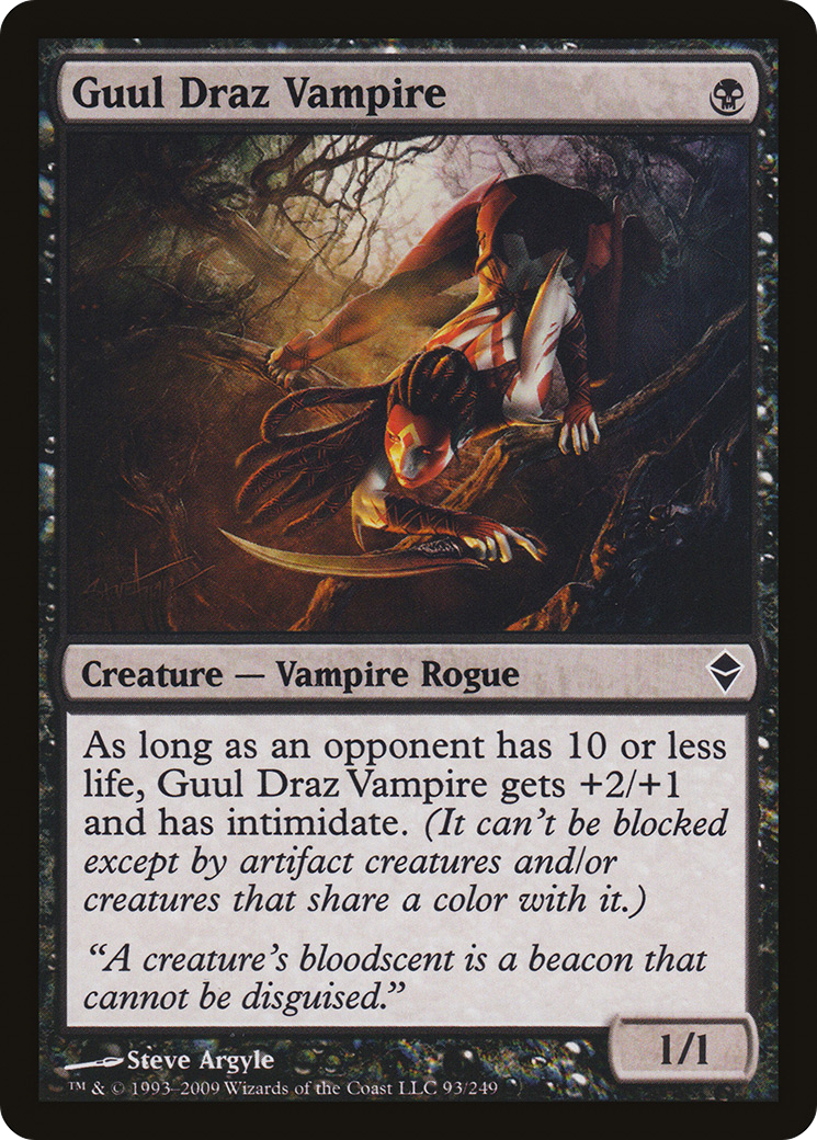 Zendikar - (ZEN-093) - Guul Draz Vampire