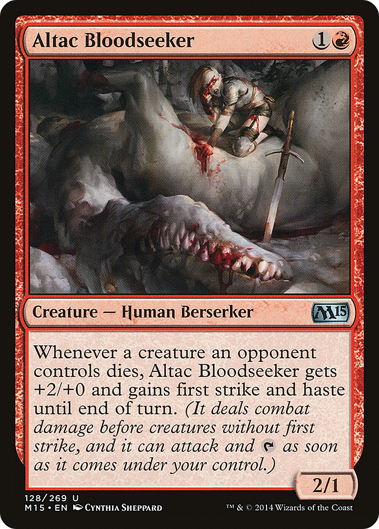 Magic 2015 - (M15-128) - Altac Bloodseeker Foil