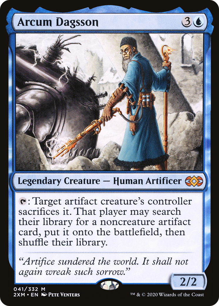 Double Masters - (2XM-041) - Arcum Dagsson Foil