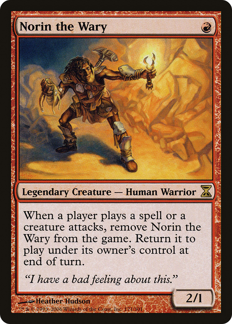 Time Spiral - (TSP-171) - Norin the Wary