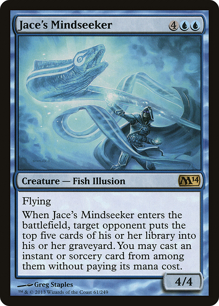 Magic 2014 - (M14-061) - Jace's Mindseeker Foil