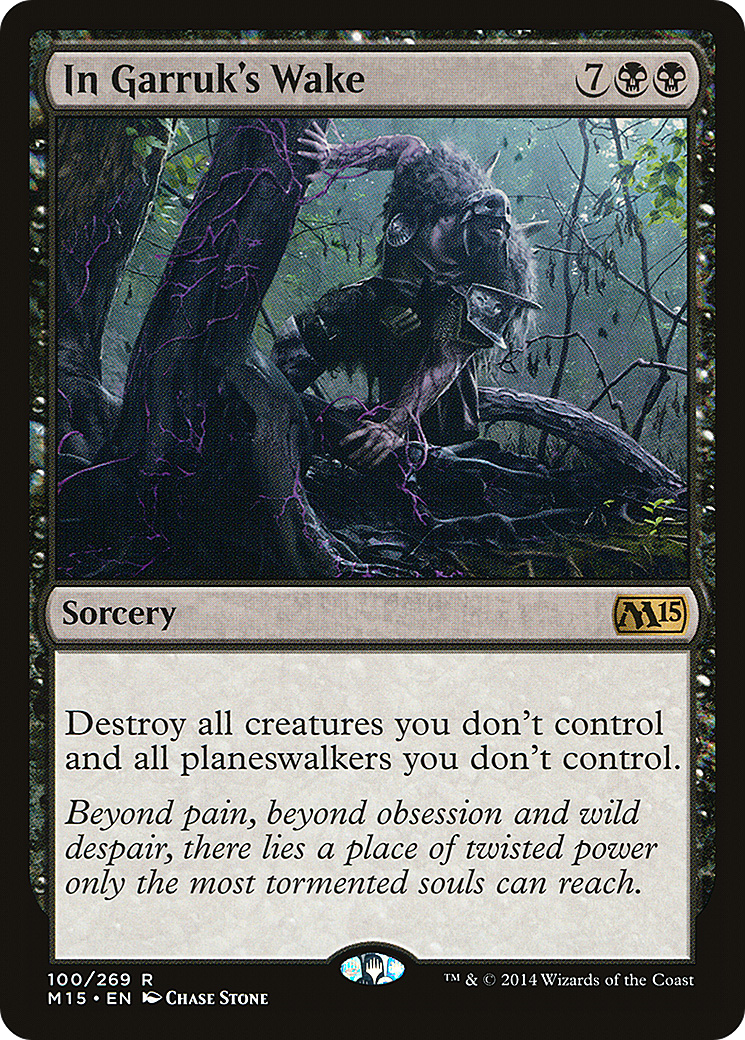 Magic 2015 - (M15-100) - In Garruk's Wake Foil