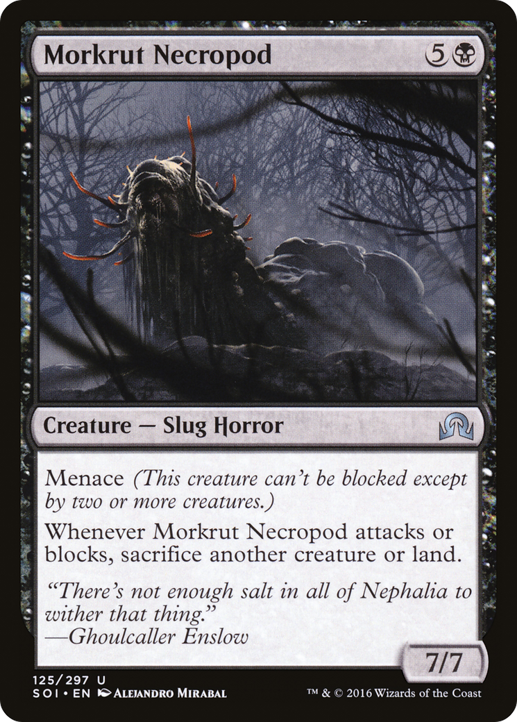 Shadows over Innistrad - (SOI-125) - Morkrut Necropod
