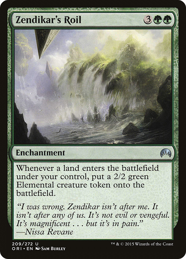 Magic Origins - (ORI-209) - Zendikar's Roil Foil