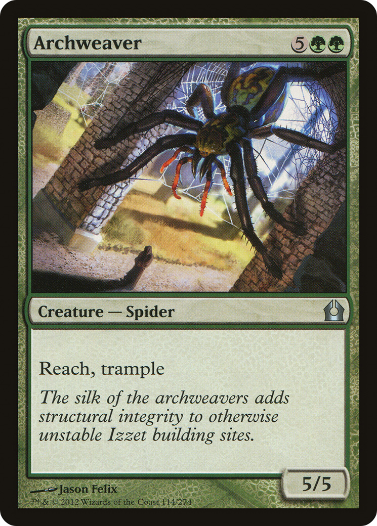 Return to Ravnica - (RTR-114) - Archweaver Foil
