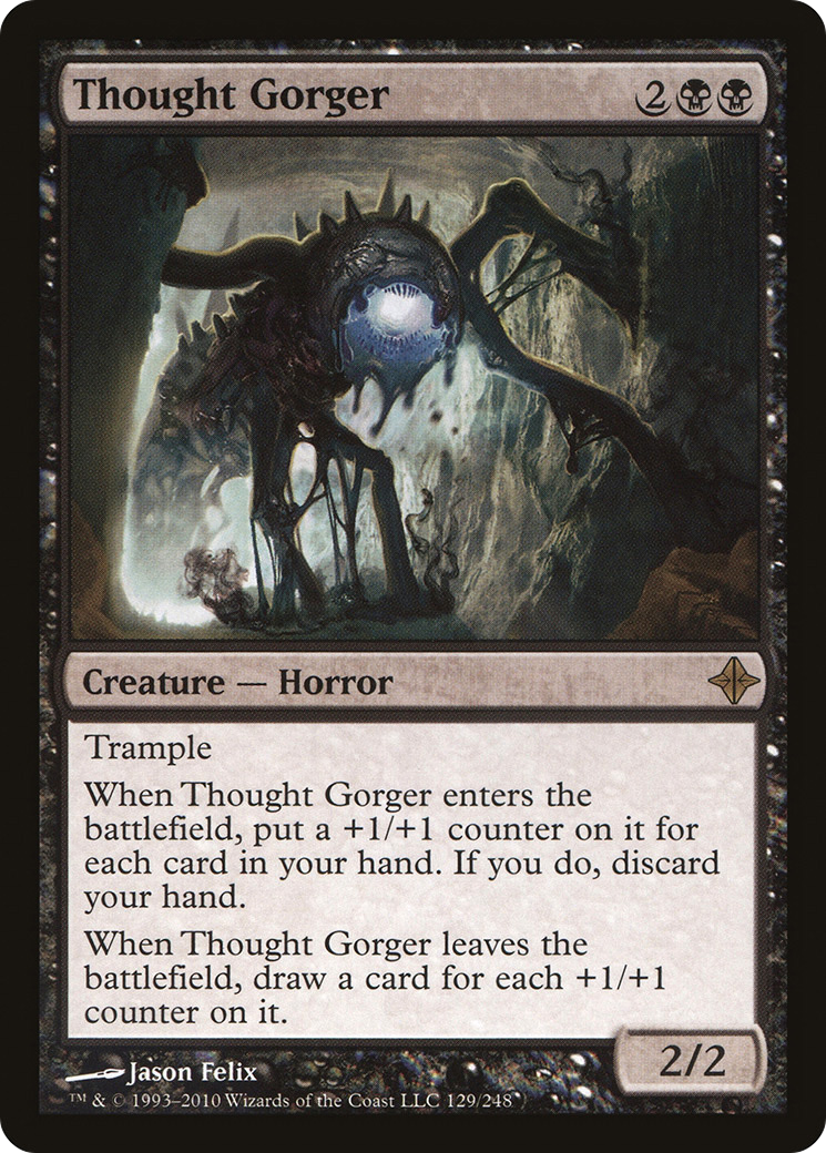 Rise of the Eldrazi - (ROE-129) - Thought Gorger Foil