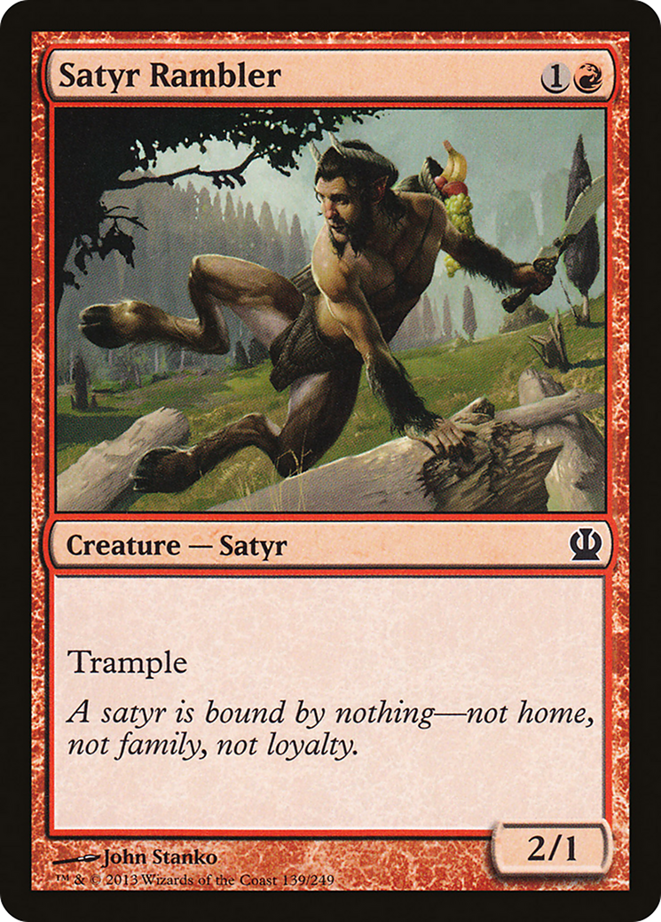 Theros - (THS-139) - Satyr Rambler
