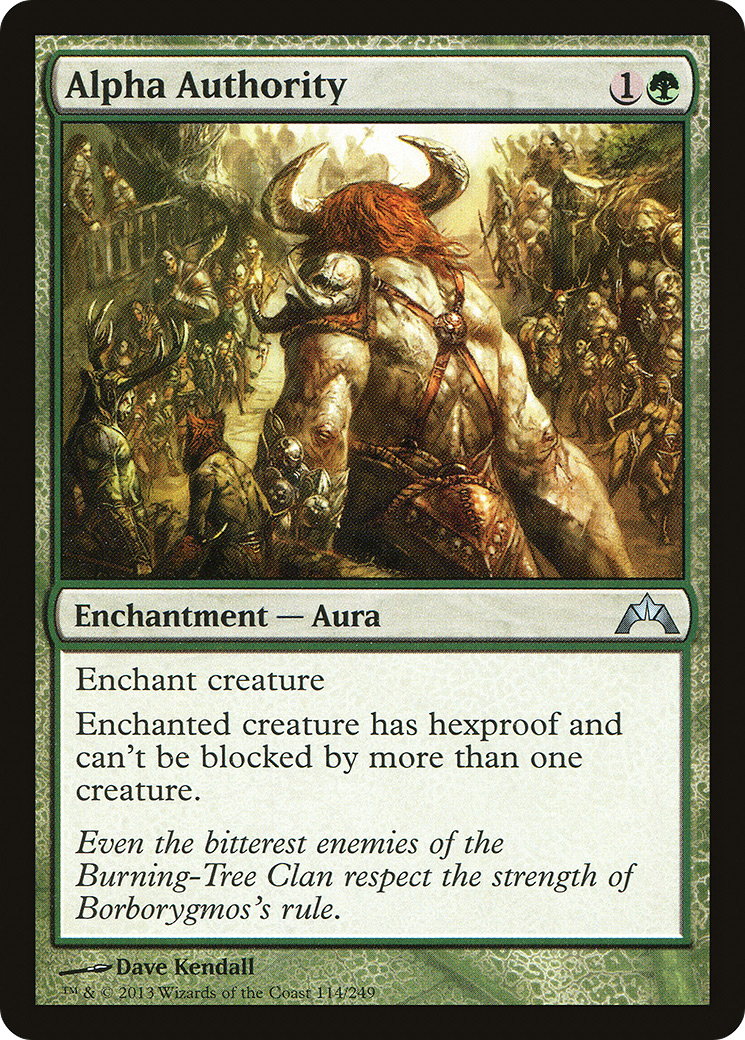 Gatecrash - (GTC-114) - Alpha Authority Foil