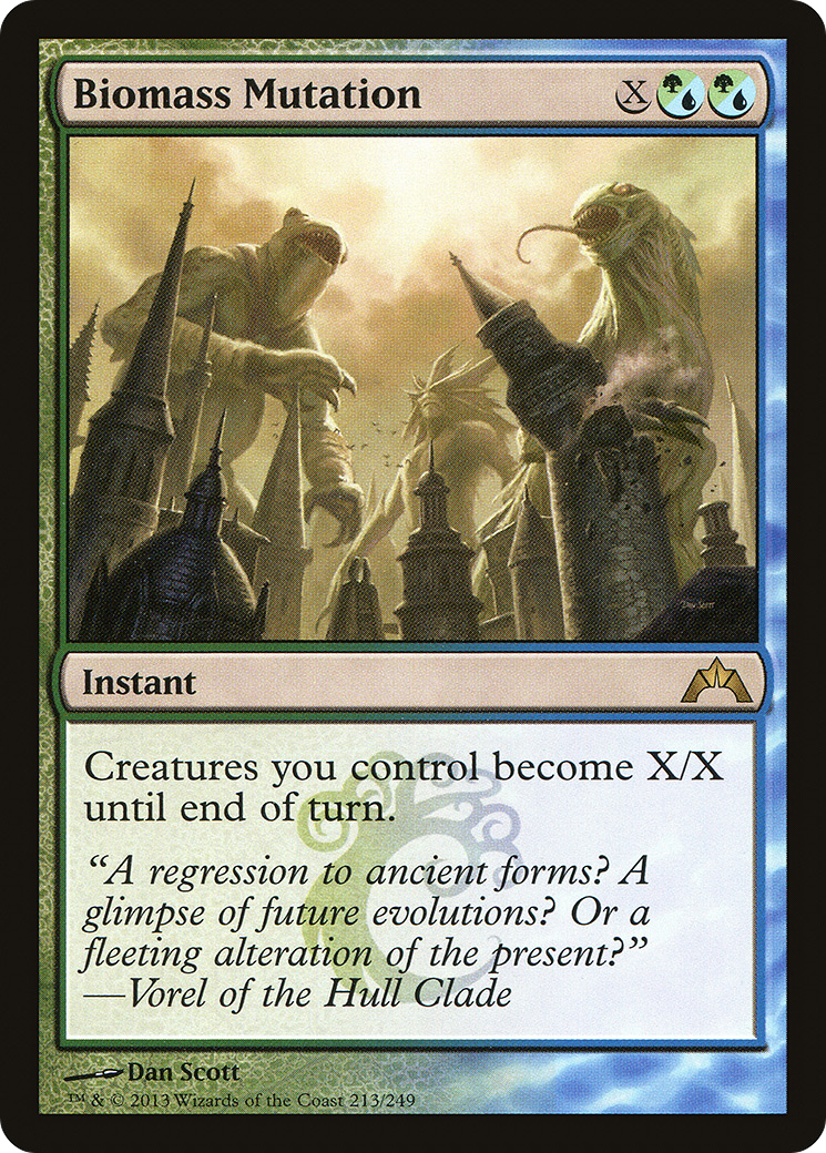 Gatecrash - (GTC-213) - Biomass Mutation Foil