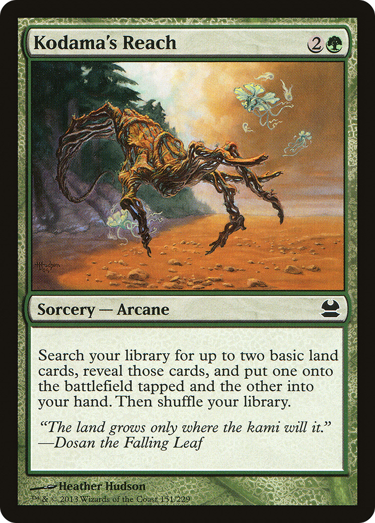 Modern Masters - (MMA-151) - Kodama's Reach Foil