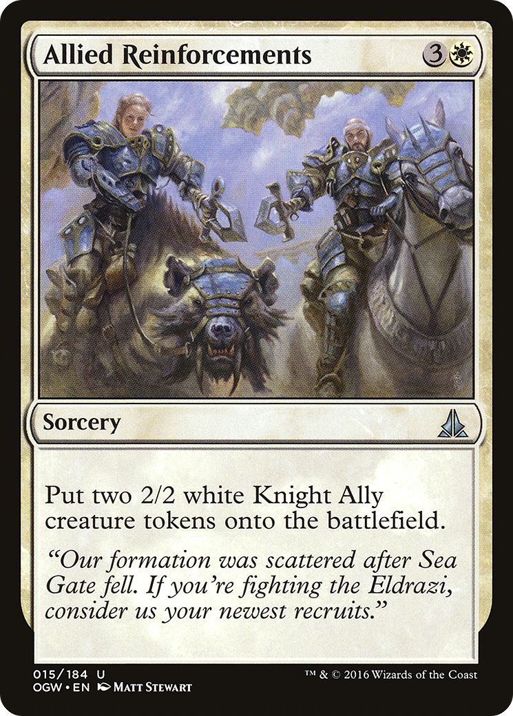 Oath of the Gatewatch - (OGW-015) - Allied Reinforcements