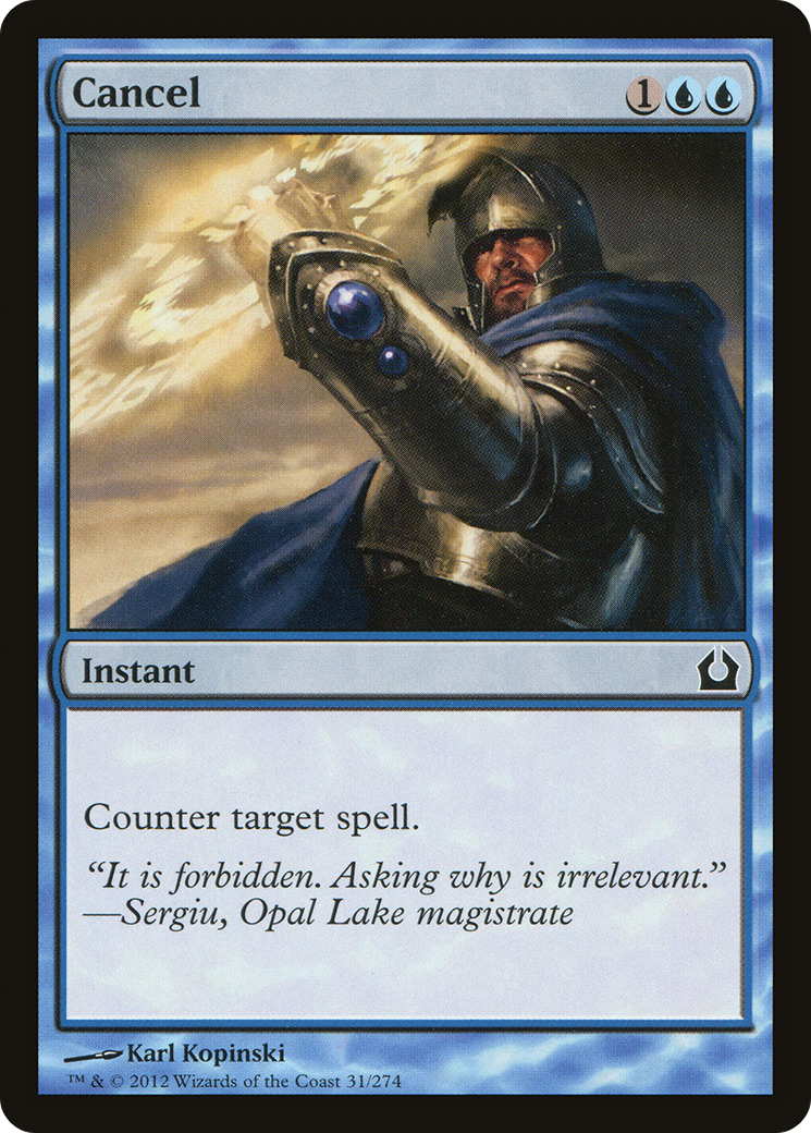 Return to Ravnica - (RTR-031) - Cancel Foil