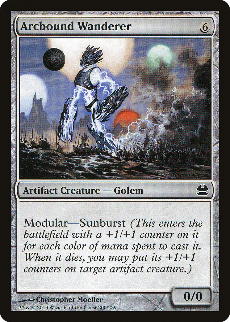 Modern Masters - (MMA-200) - Arcbound Wanderer Foil