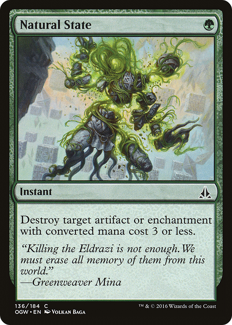 Oath of the Gatewatch - (OGW-136) - Natural State Foil
