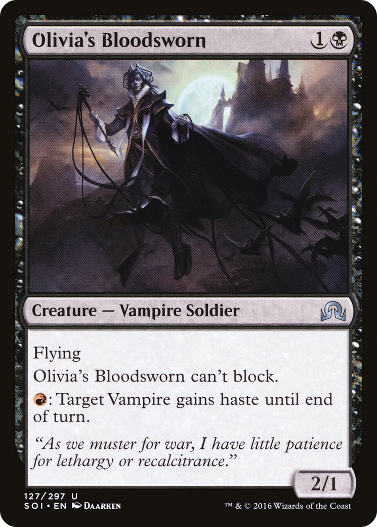 Shadows over Innistrad - (SOI-127) - Olivia's Bloodsworn