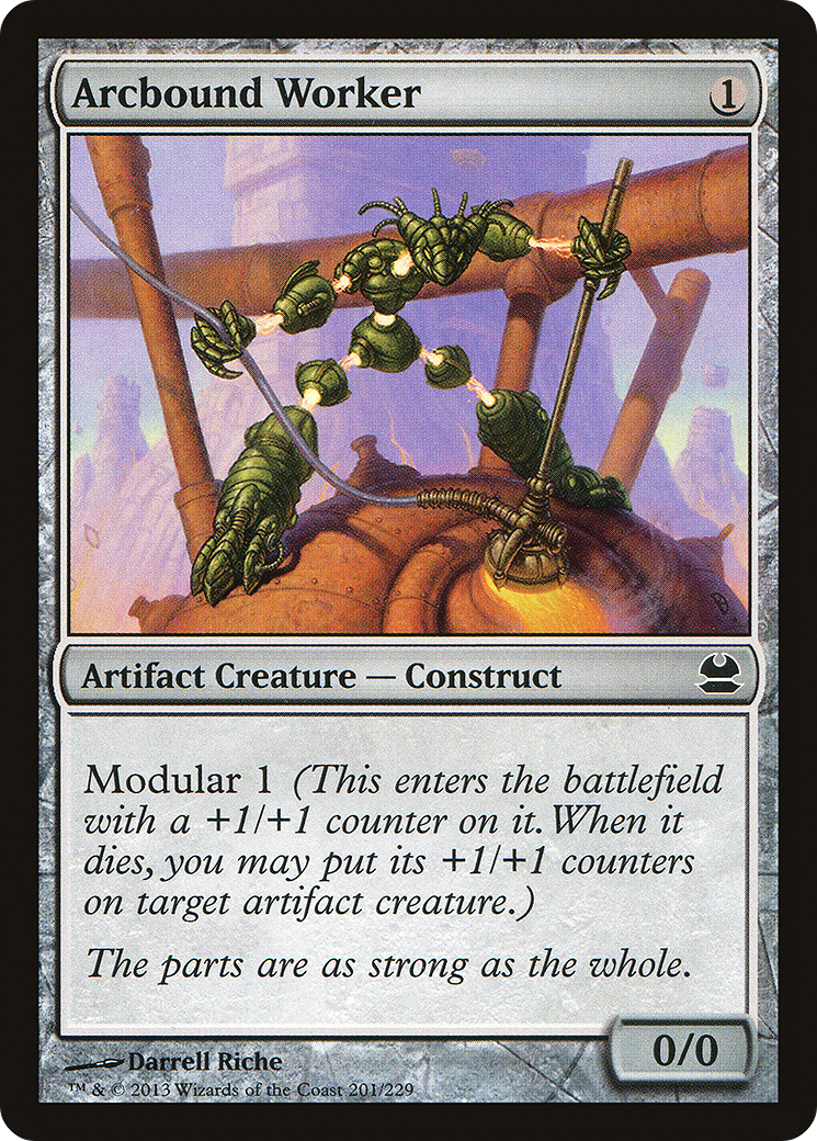 Modern Masters - (MMA-201) - Arcbound Worker Foil