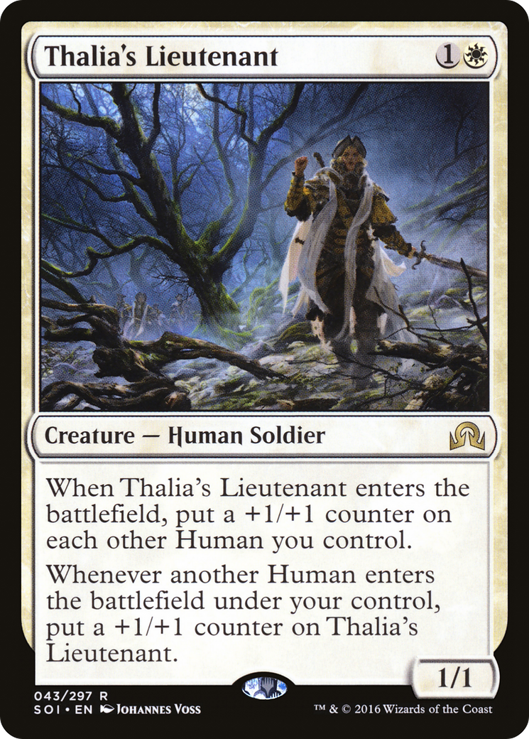 Shadows over Innistrad - (SOI-043) - Thalia's Lieutenant