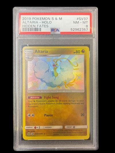 Hidden Fates Shiny Vault  SV37/SV94 PSA8 #52962357 Altaria  - Holofoil - Shiny Holo Rare
