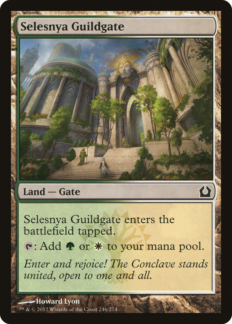 Return to Ravnica - (RTR-246) - Selesnya Guildgate Foil