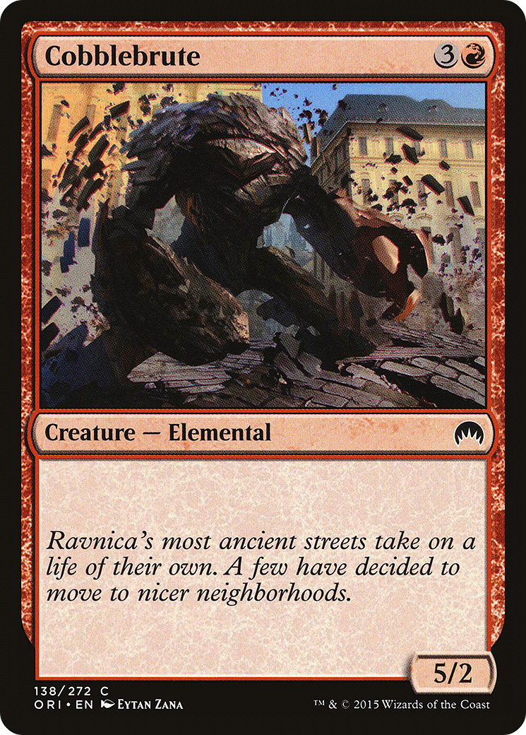 Magic Origins - (ORI-138) - Cobblebrute