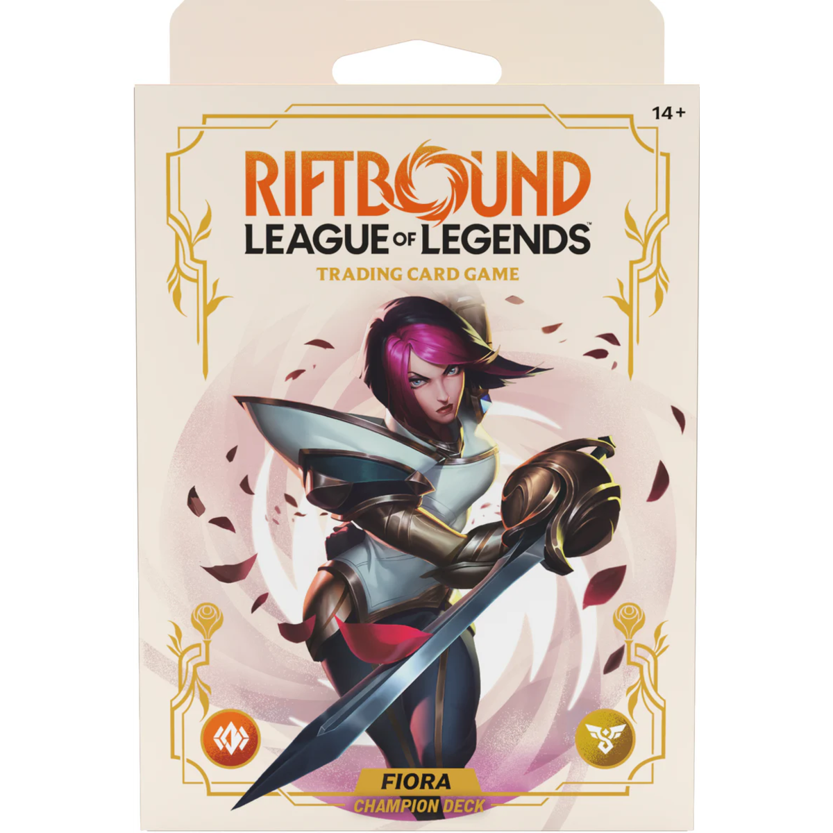 League of Legends Riftbound TCG - Spiritforged Champion Deck - Fiora