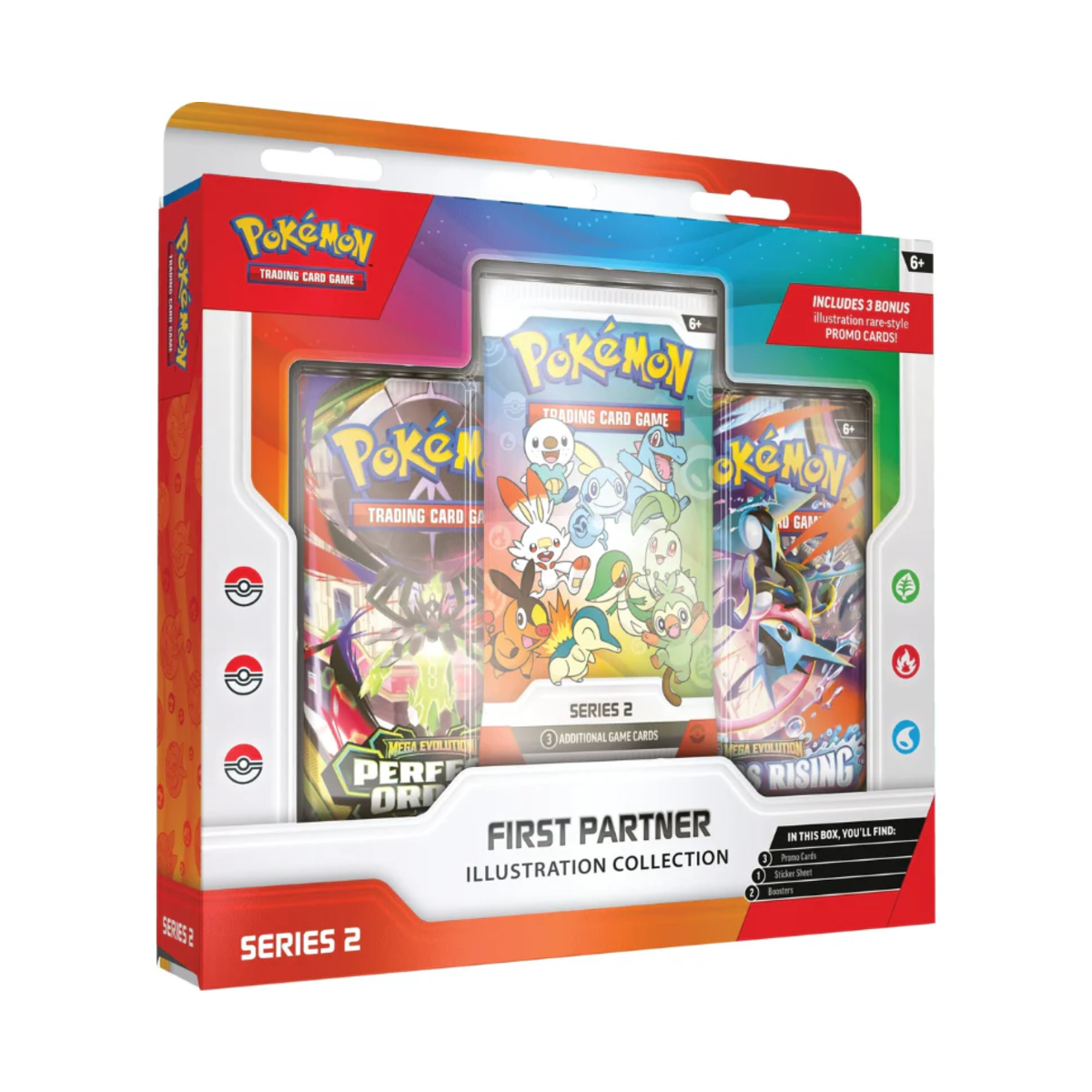 Pokemon Mega Evolution - First partner Illustration Collection - Series 2