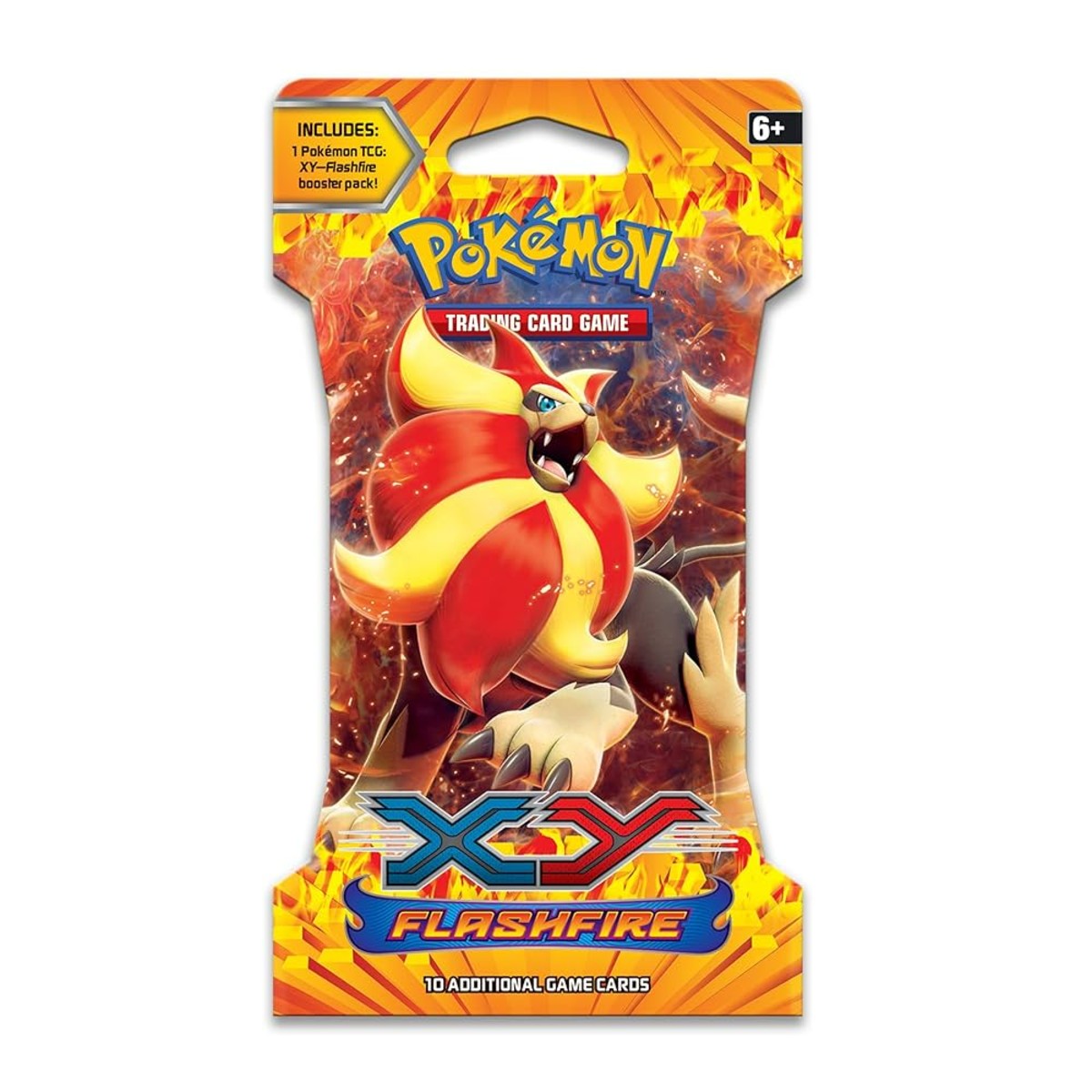 Pokemon X&Y - XY2 - Flashfire Sleeved Booster Pack (Pyroar Art)