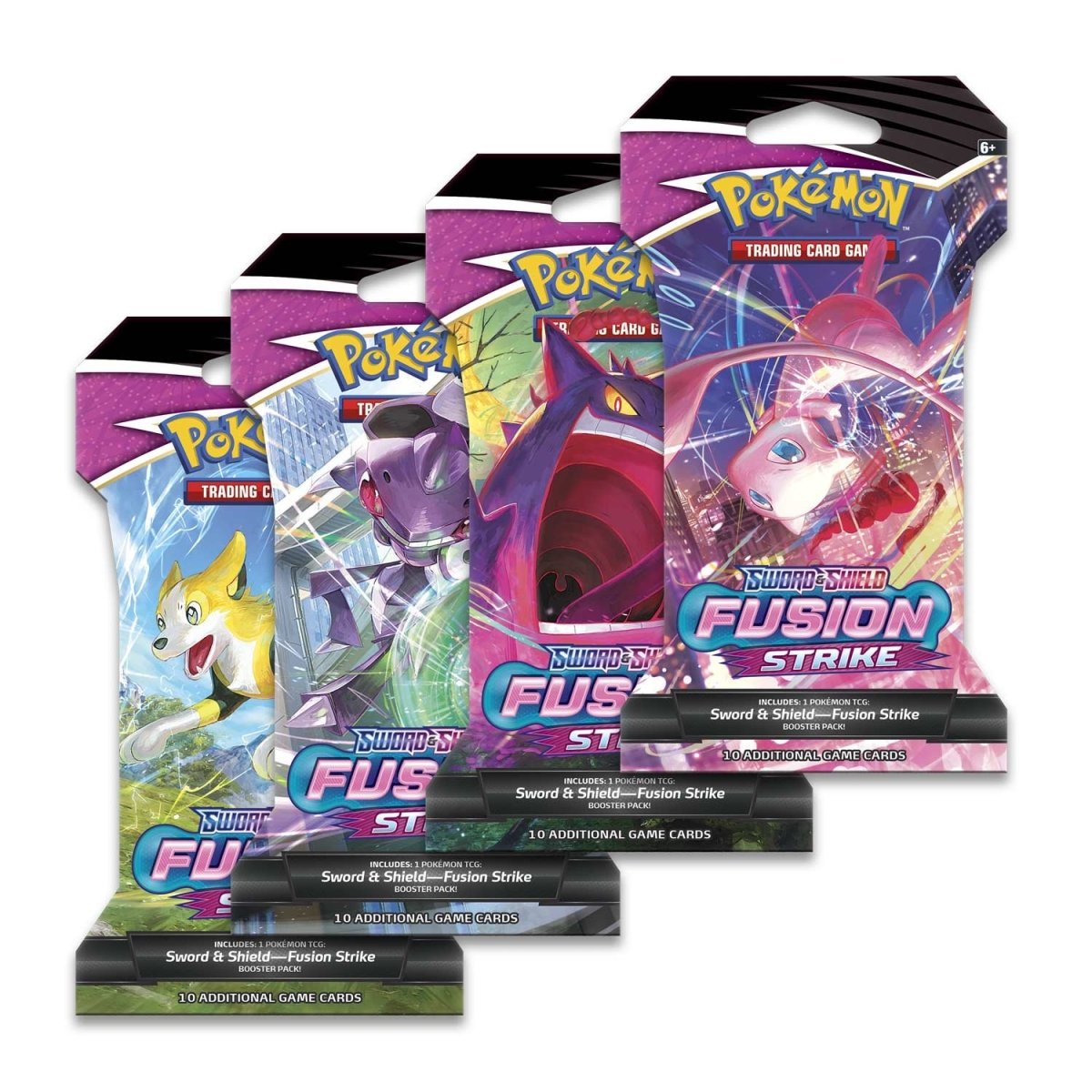 Pokemon Sword & Shield - SWSH08 - Fusion Strike Sleeved Booster Pack (Random Variant)
