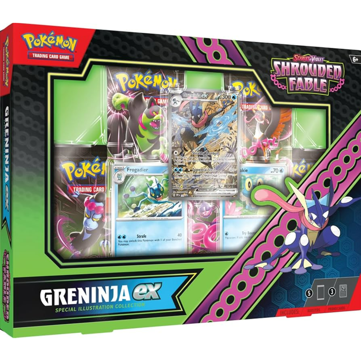 Pokemon Scarlet & Violet - SV06.5 - Greninja ex Collector Box