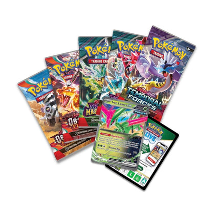 Pokemon Paradox Clash Tin (Iron Leaves ex)