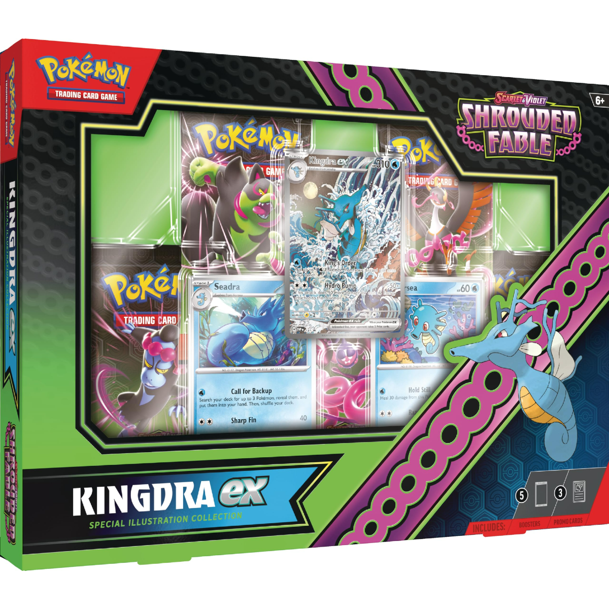 Pokemon Scarlet & Violet - SV06.5 - Kingdra ex Collector Box