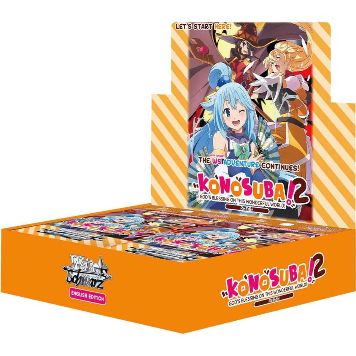 Weiss Schwarz - Konosuba - God's Blessing on This Wonderful World! RE:Edit Booster Box (PRE-ORDER)