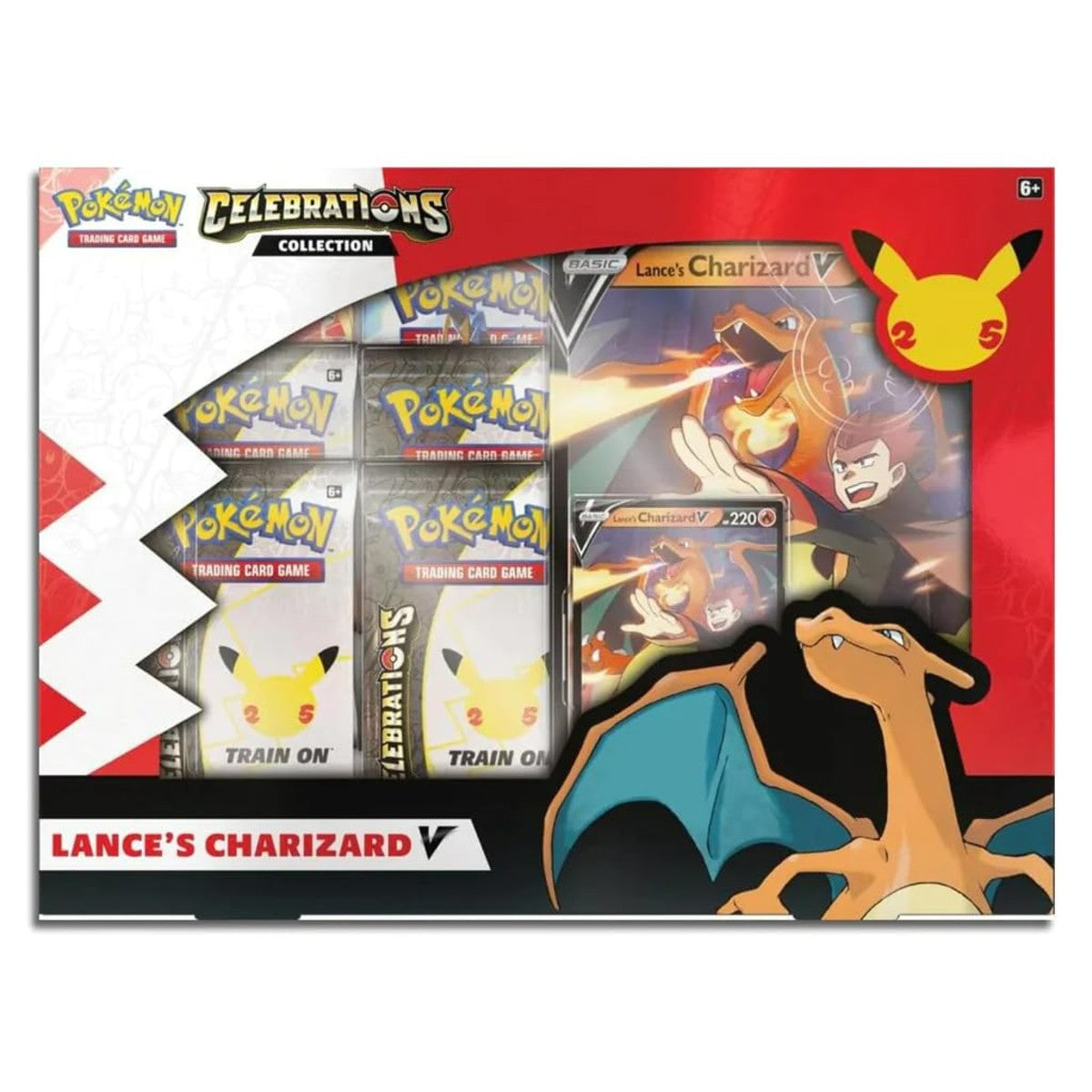 Pokemon Sword & Shield - Celebrations Collection Box - Lance's Charizard V