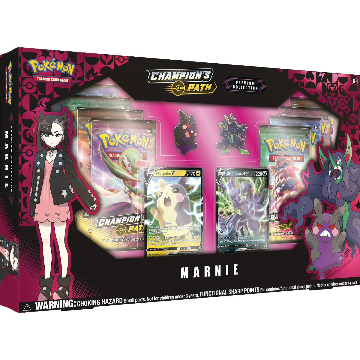 Pokemon Sword & Shield - Champion's Path - Marnie Premium Collection Box