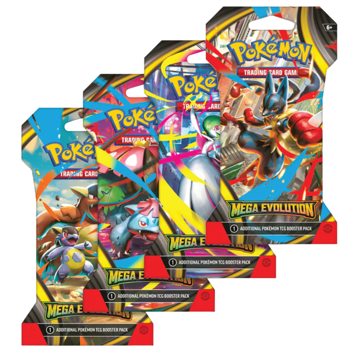 Pokemon Mega Evolution - ME01 - Mega Evolution Base Set - Sleeved Booster Pack