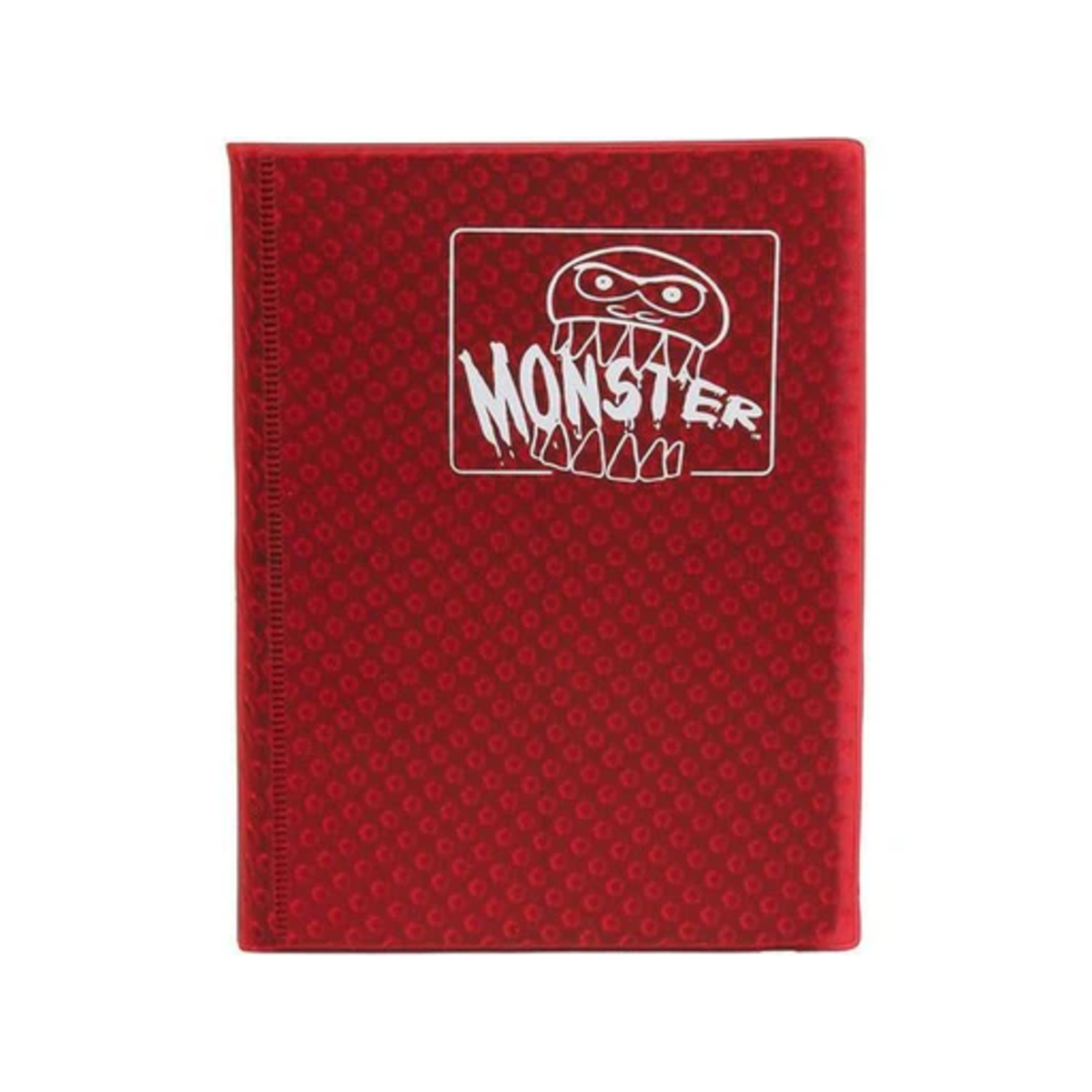 Monster 4 Pocket Binder - Holofoil Red