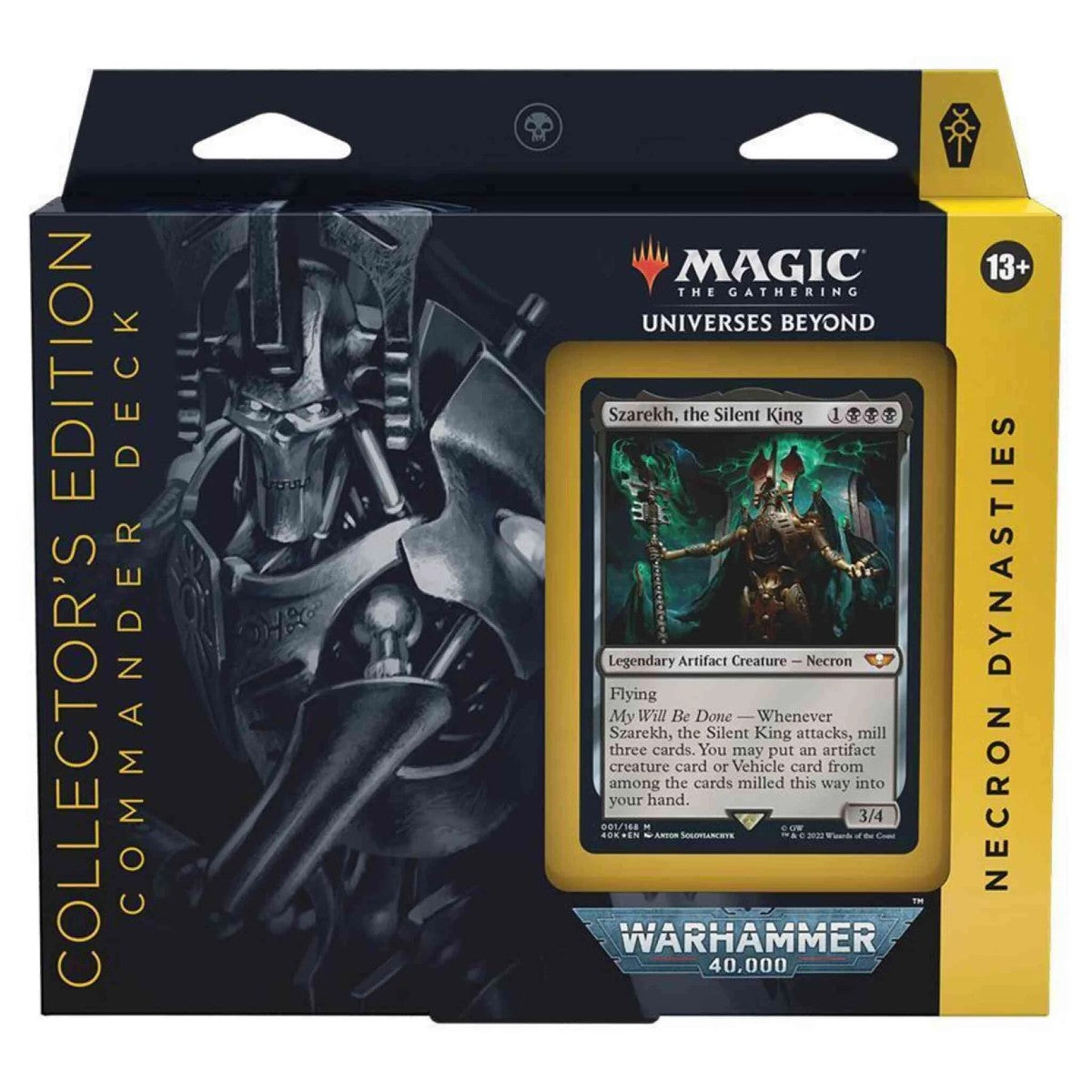 Magic the Gathering - Universes Beyond: Warhammer 40,000 - Necron Dynasties Collector's Edition Commander Deck