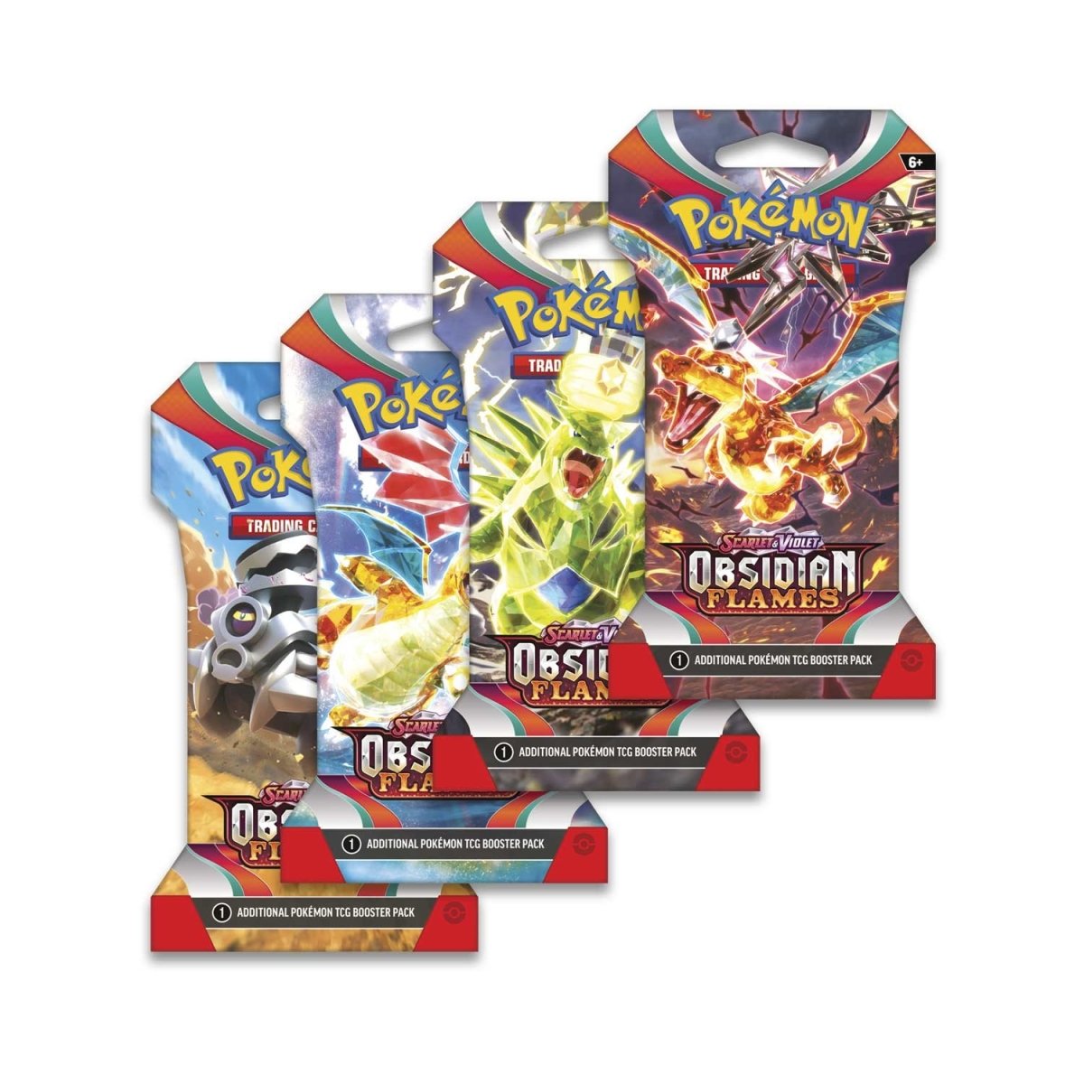 Pokemon Scarlet & Violet - SV03 - Obsidian Flames Sleeved Booster Pack (Random Variant)