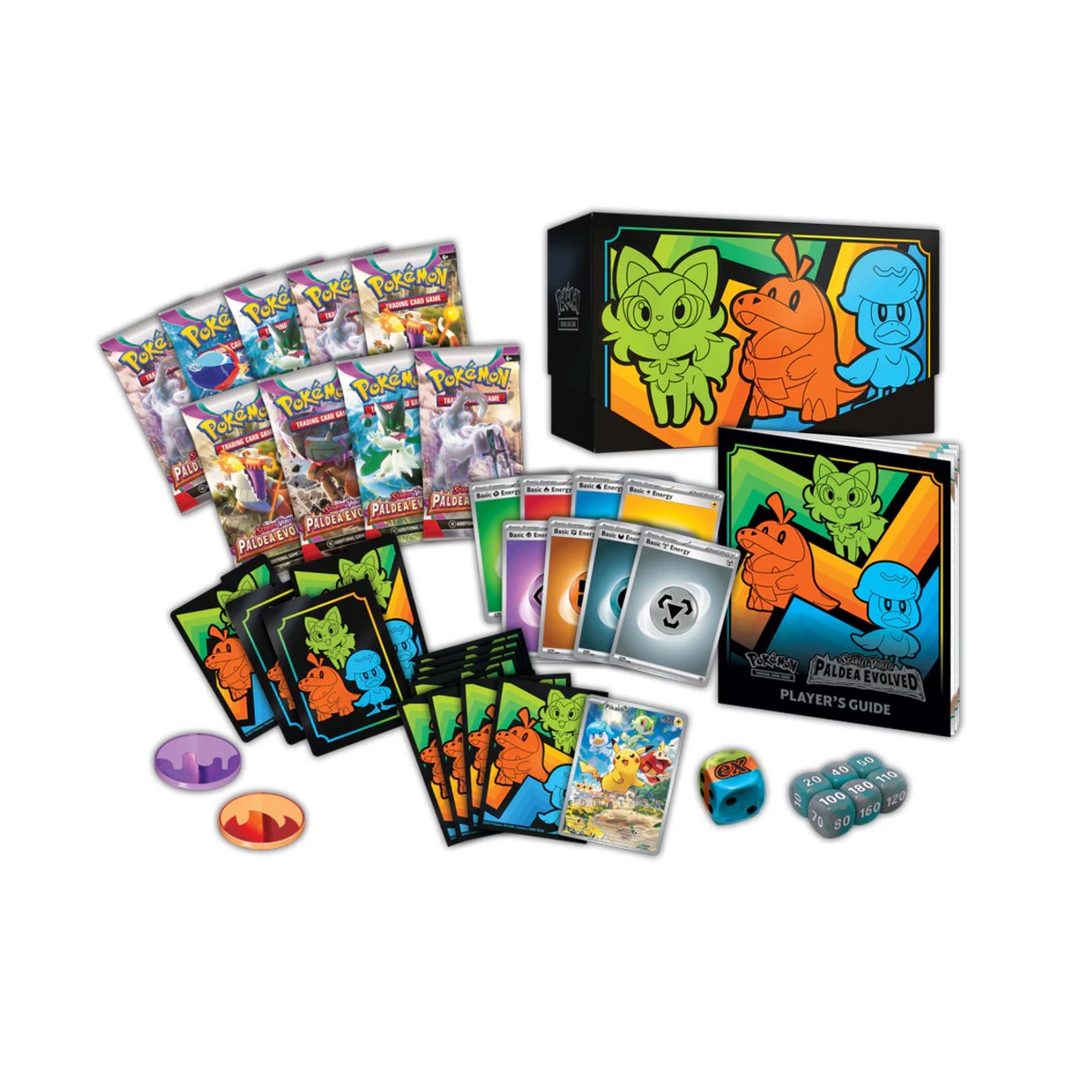 Pokemon Scarlet & Violet - SV02 - Paldea Evolved Elite Trainer Box (9 Packs)