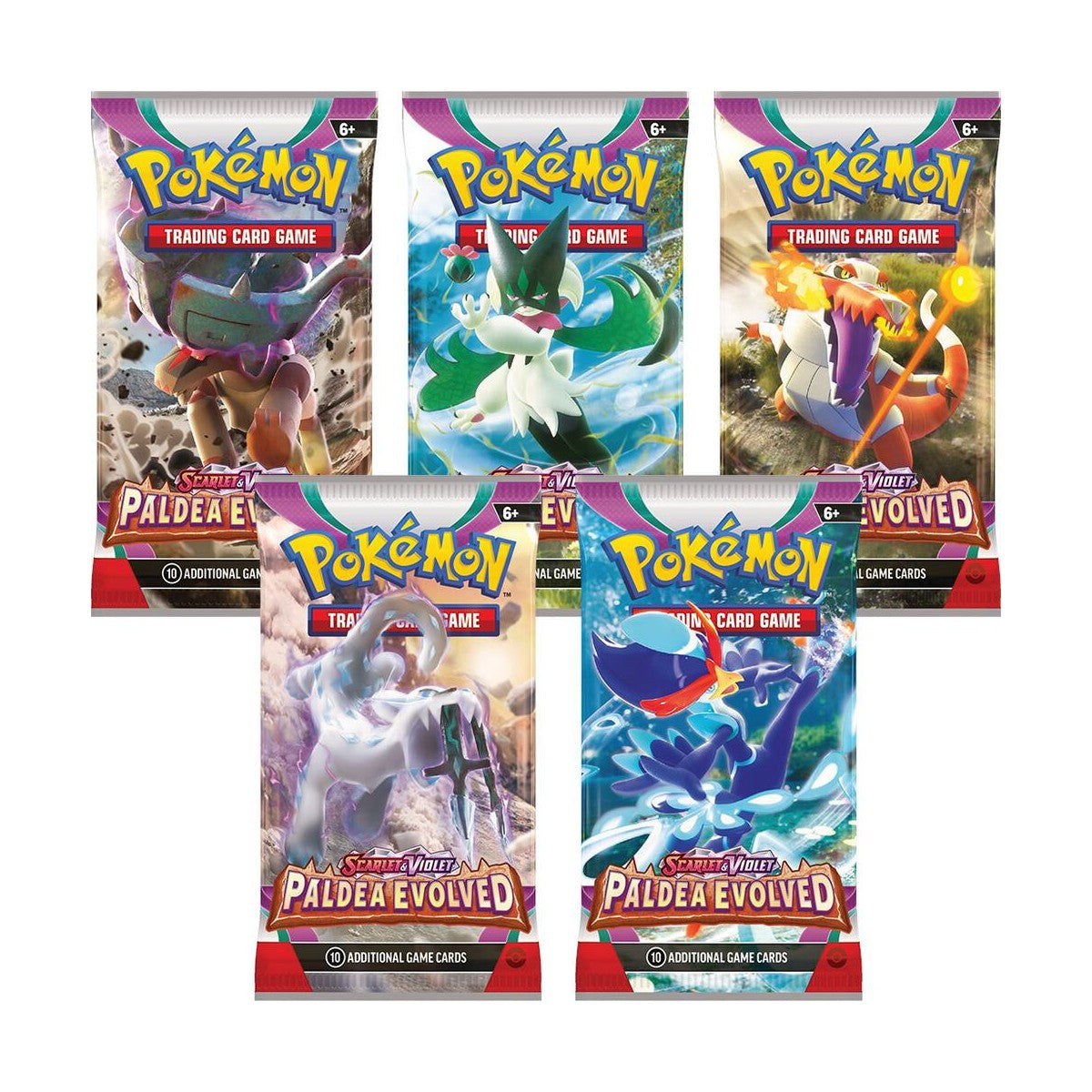 Pokemon Scarlet & Violet - SV02 - Paldea Evolved Loose Booster Pack