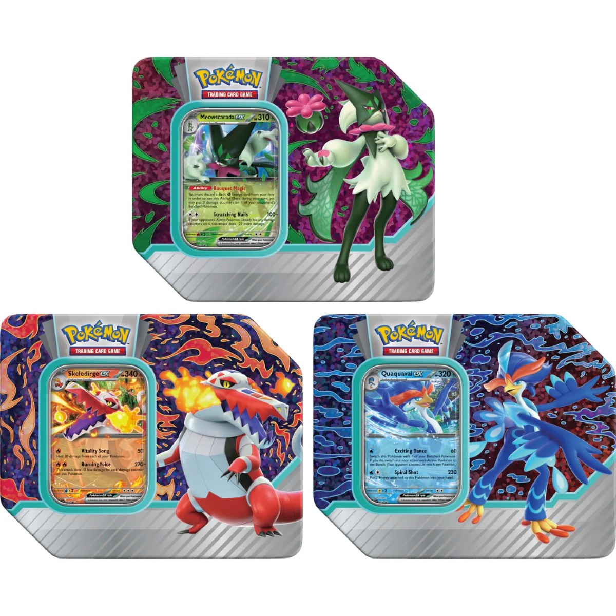 Pokemon Paldea Partners Tin (Random Tin)