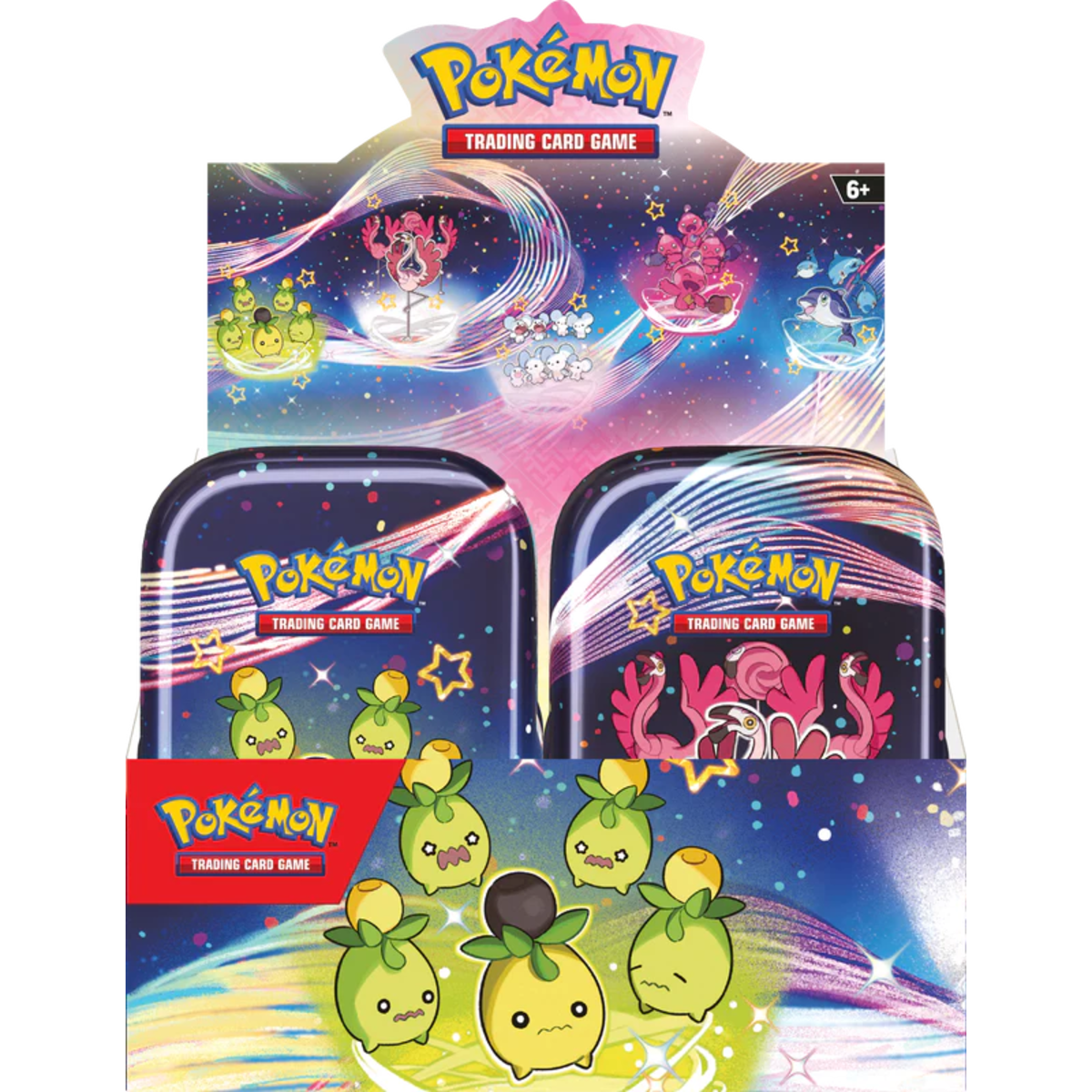 Pokemon Scarlet & Violet - SV04.5 - Paldean Fates Mini Tin Display