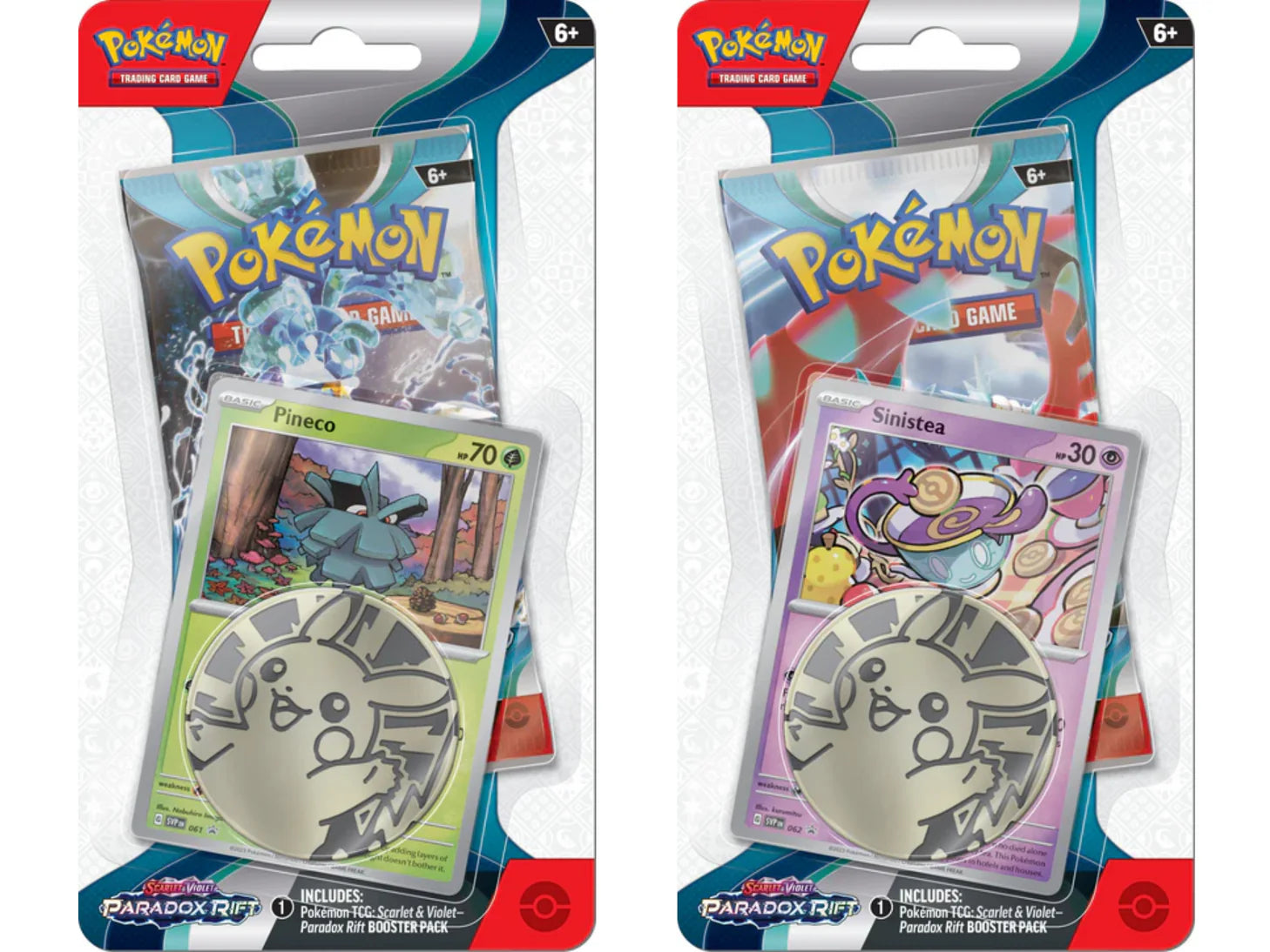 Pokemon Scarlet & Violet - SV04 - Paradox Rift Checklane Blister (Random Variant)