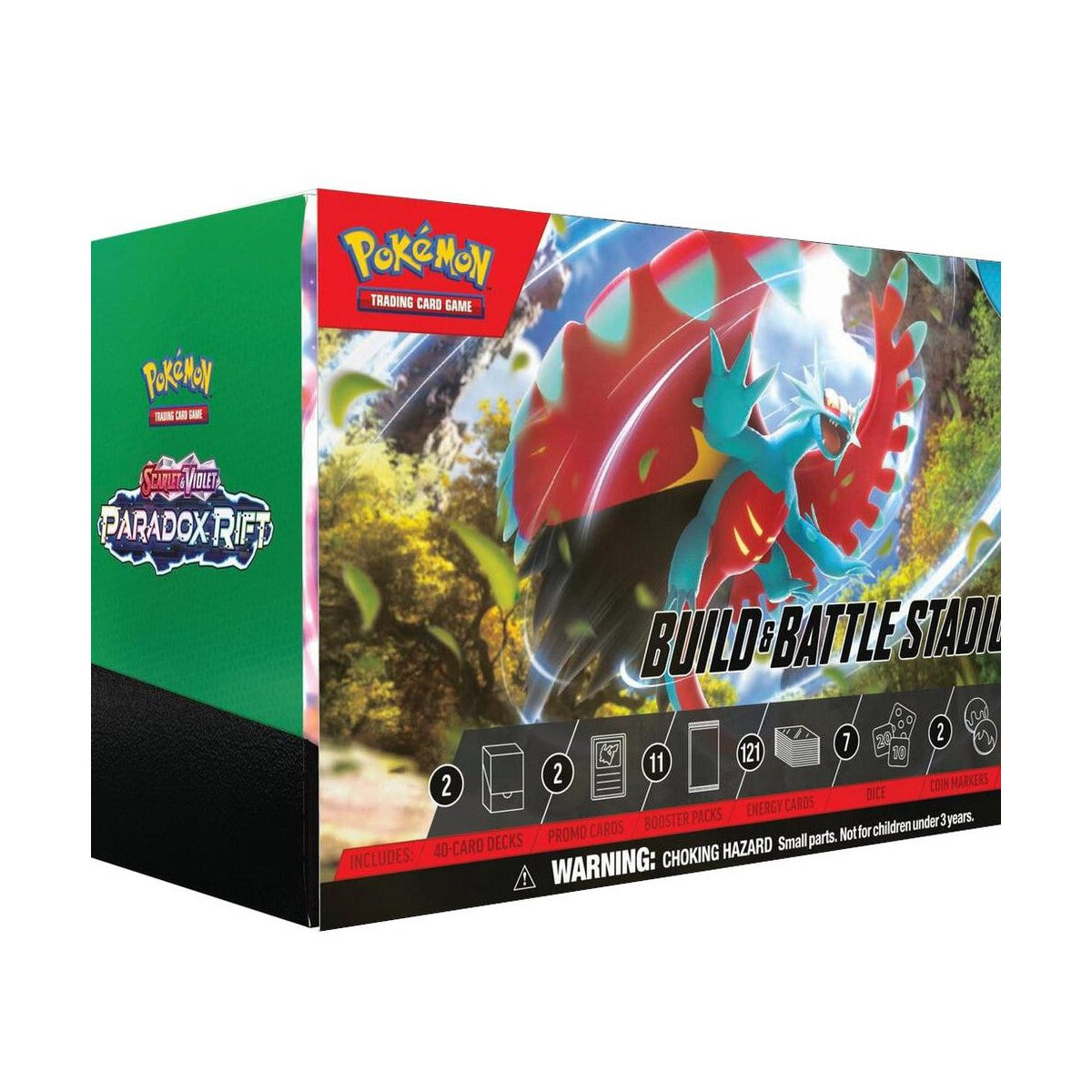 Pokemon Scarlet & Violet - SV04 - Paradox Rift Build & Battle Stadium