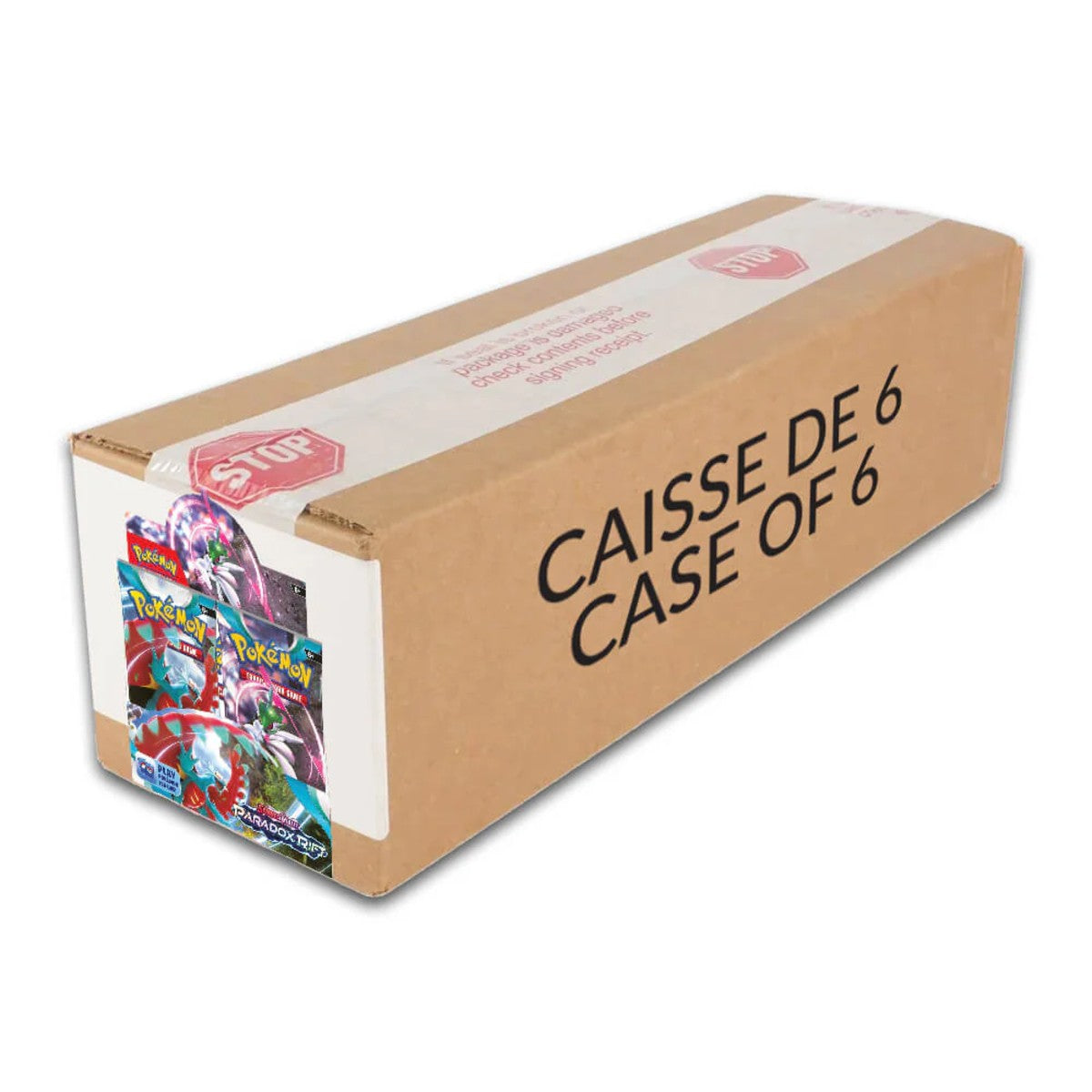 Pokemon Scarlet & Violet - SV04 - Paradox Rift Booster Box Sealed Case (6 Booster Boxes)