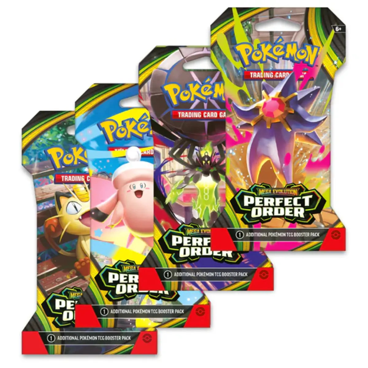 Pokemon Mega Evolution - ME03 - Perfect Order Sleeved Booster Pack